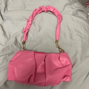 mini pink shoulder bag